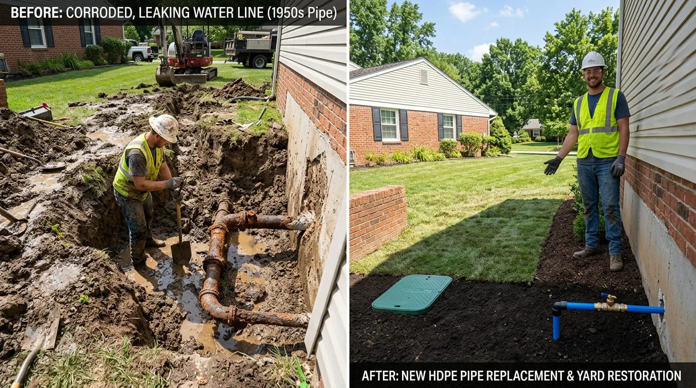 Water Line Replacement Lakewood